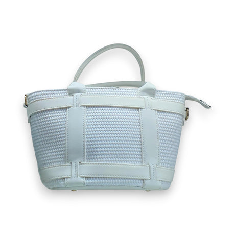 Woven Straps Textured Hand Bag Glagil