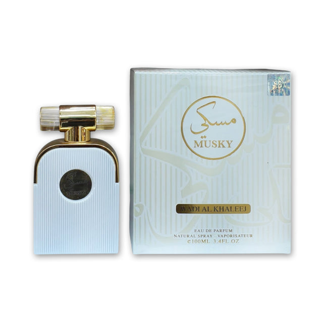 Musky Eau de Parfum by Wadi Al Khaleej , 100ml Glagil