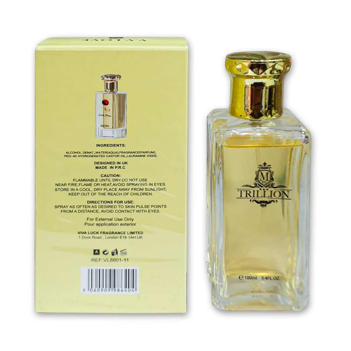 Trillion Eau de Parfum 100ml Glagil