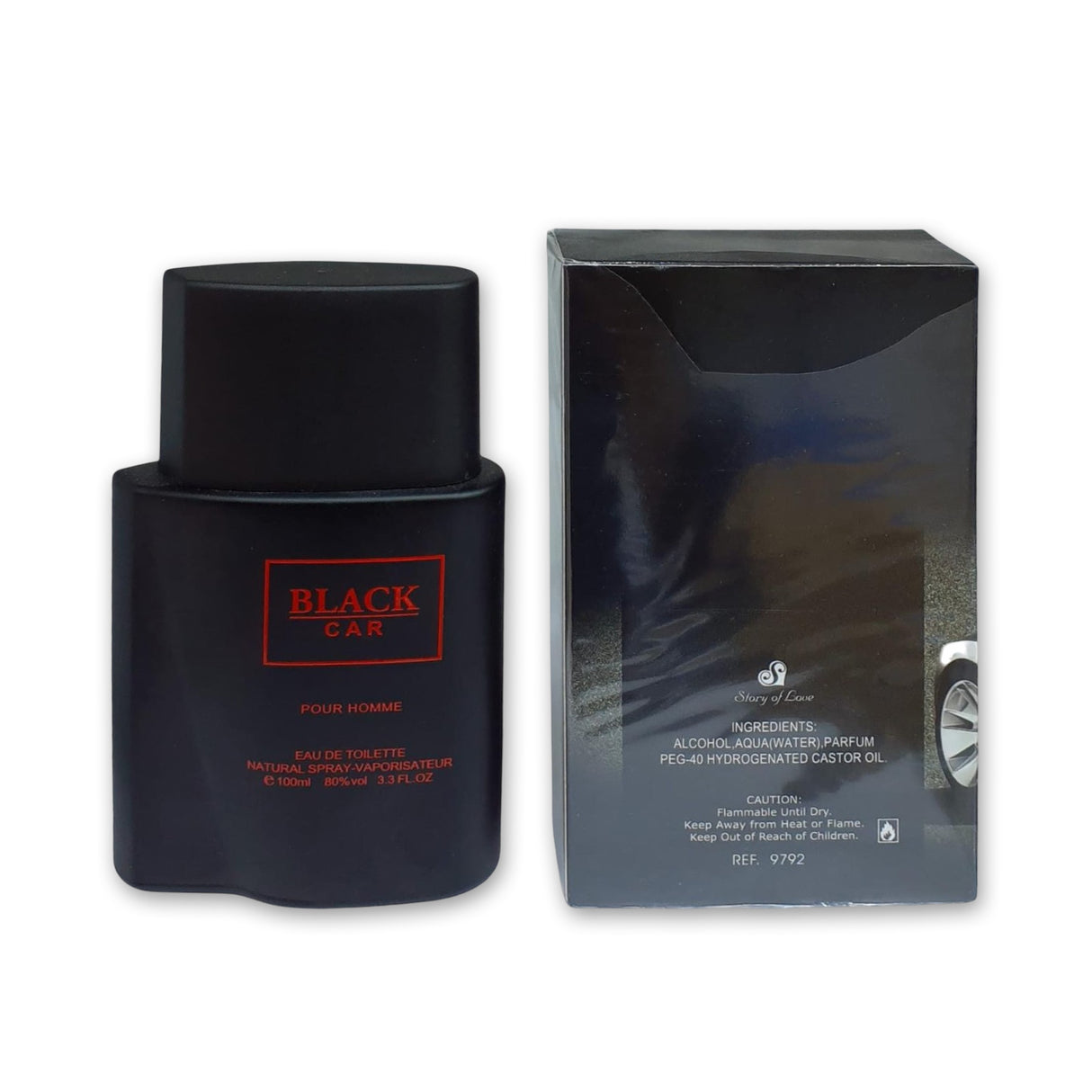 Black Car Eau de Toilette Pour Homme 100ml Glagil