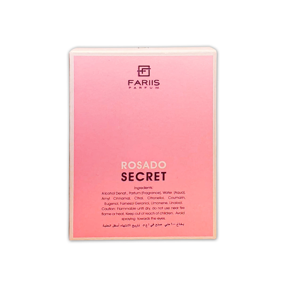 Fariis Rosado Secret Eau De Parfum 100ml Glagil