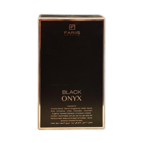 Fariis Black Onyx Eau De Parfum 100ml Glagil