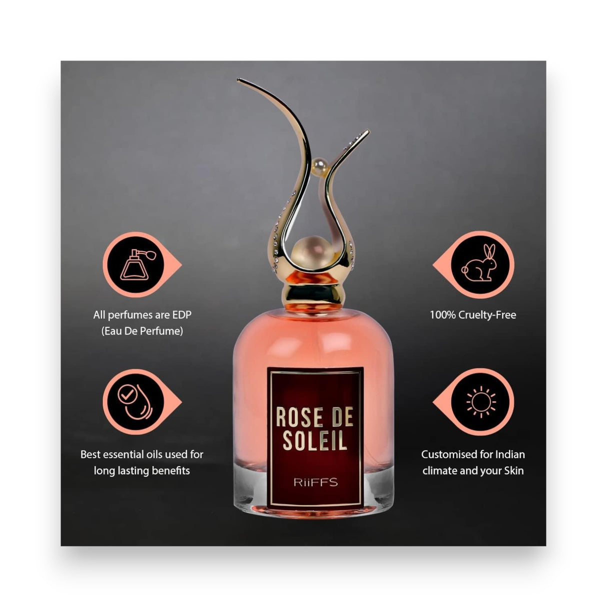 Rose De Soleil Eau De Parfum by RiiFFS 100ml Glagil