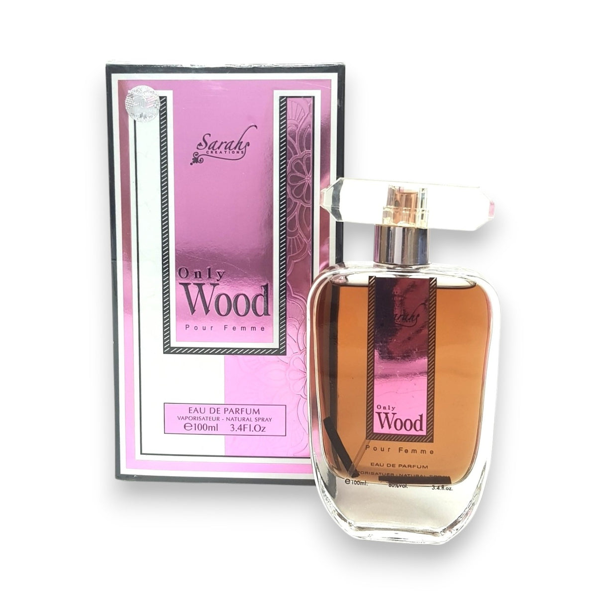 Sarah's Only Wood Pour Femme Eau de Parfum, 100ml Glagil