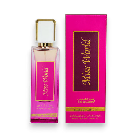 Miss World Oud Khaleeji Eau de Parfum 80ml Glagil