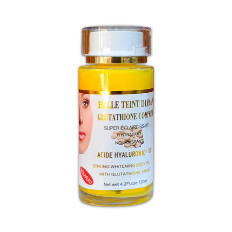 Hulle Teint Diamand Glutathione Comprime Body Oil 120ml Glagil