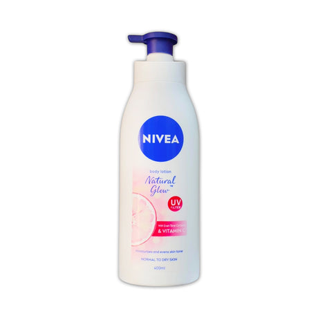 Nivea Natural Glow Body Lotion with Vitamin C 400ml Glagil