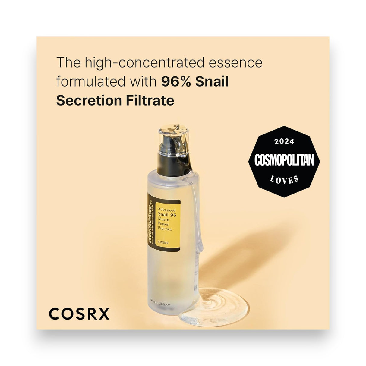 Cosrx Advanced Snail 96 Mucin Power Essence 100ml Glagil