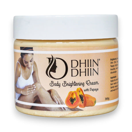 Dhiin Dhiin Body Brightening Lotion  with Papaya, 360g Glagil