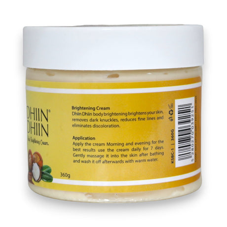 Dhiin Dhiin Body Brightening Cream, 360g Glagil