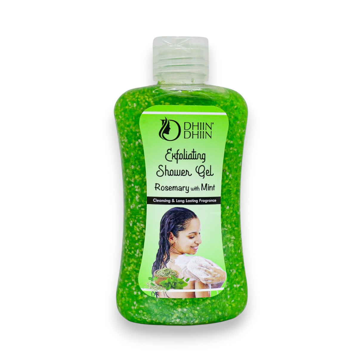 Dhiin Dhiin Exfoliating Shower Gel, 200ml Glagil