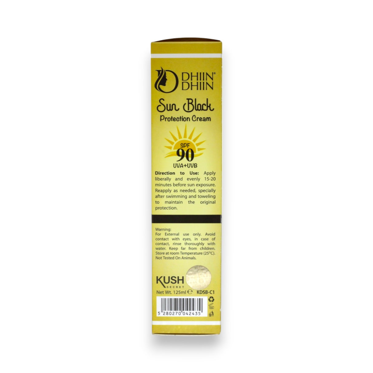 Dhiin Dhiin Sunblock Protection Gel SPF 90,  125ml Glagil