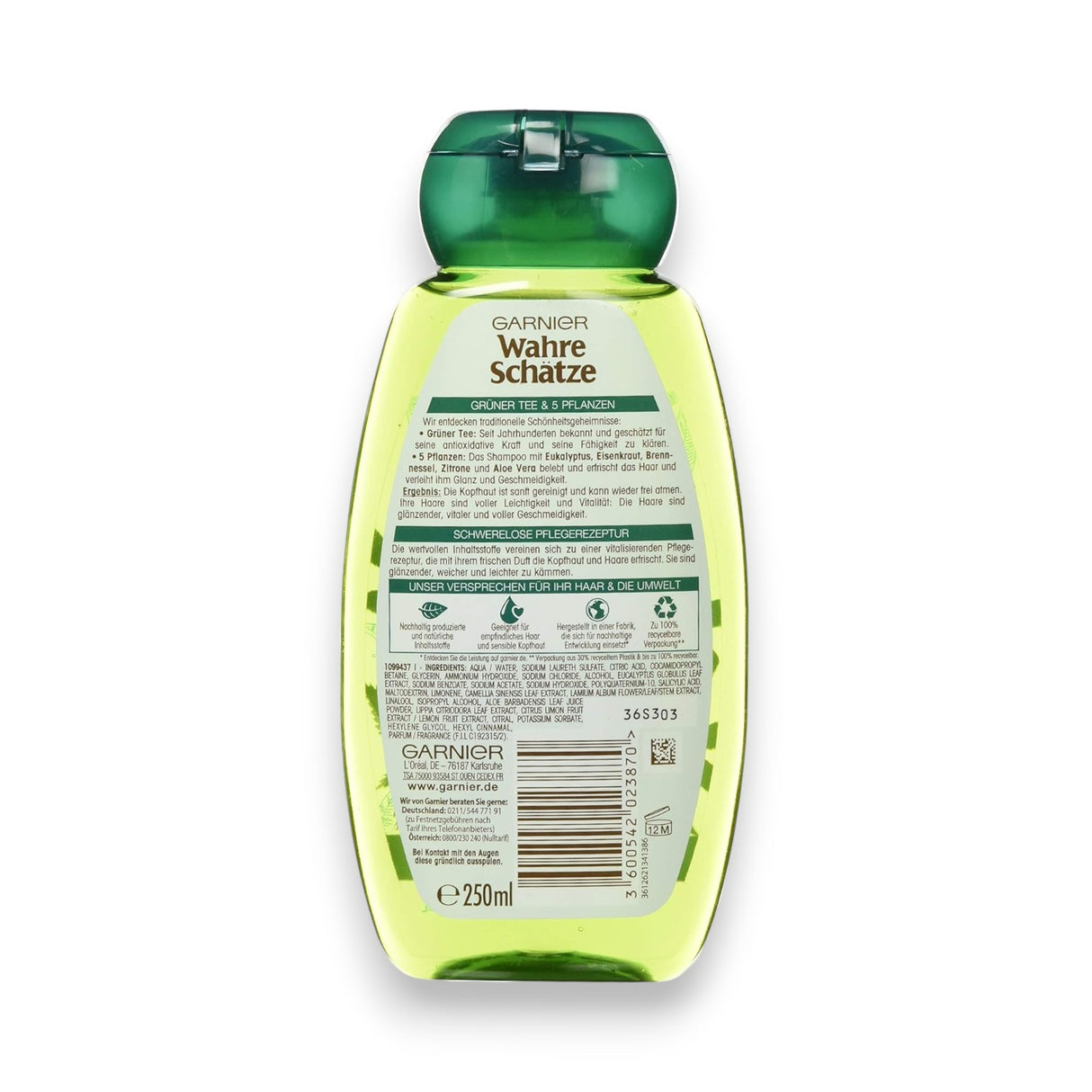 Garnier Wahre Schatze Vitalisierendes Shampoo 250ml Glagil