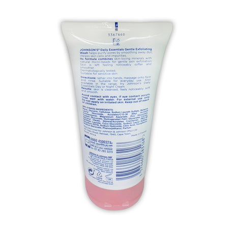 Johnson's Daily Essentials Gentle Exfoliating Wash 150ml Glagil