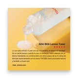 Tocobo AHA BHA Lemon Toner 150 ml Glagil