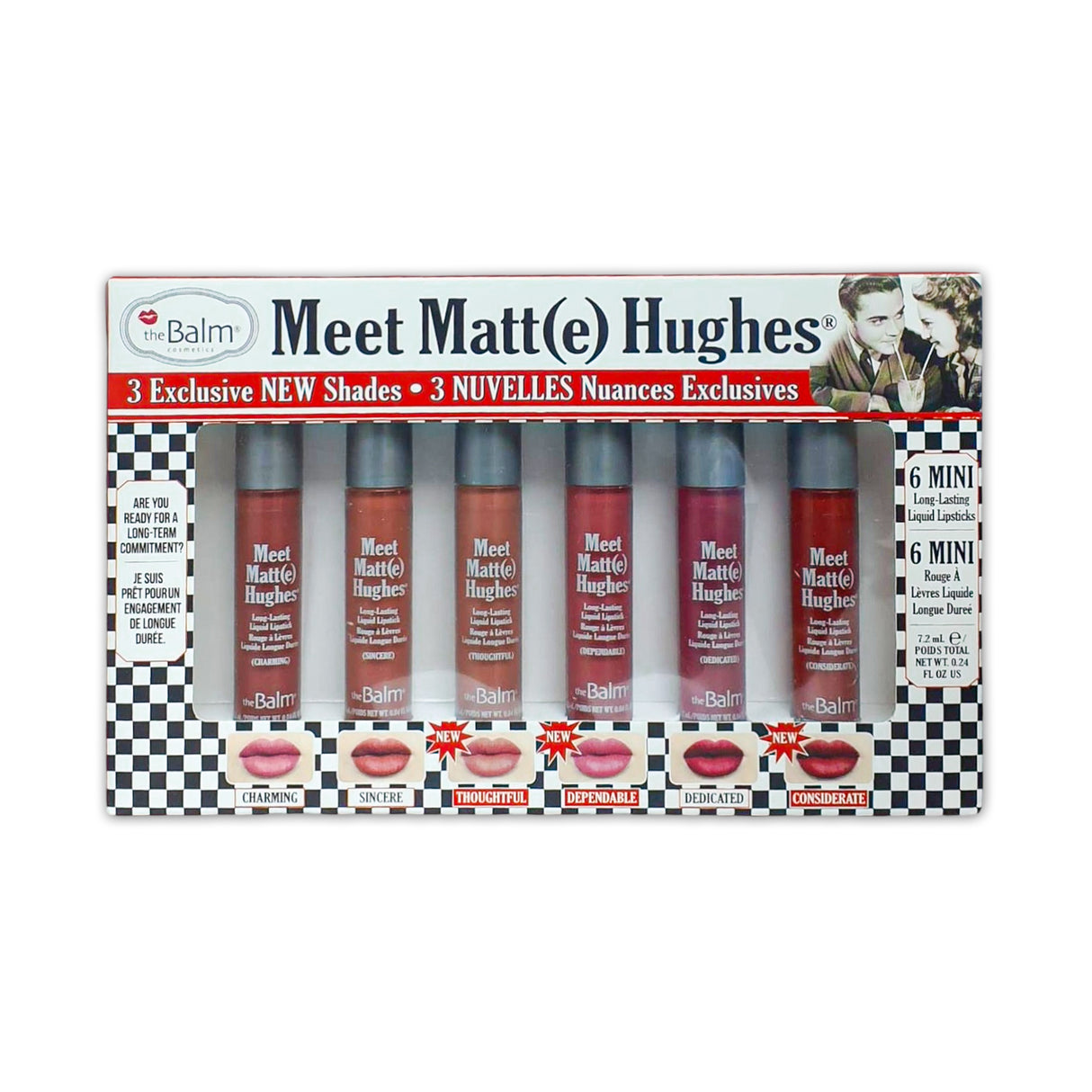 The Blam Meet Matt(e) Hughes Lipstick, 7.2ml Glagil