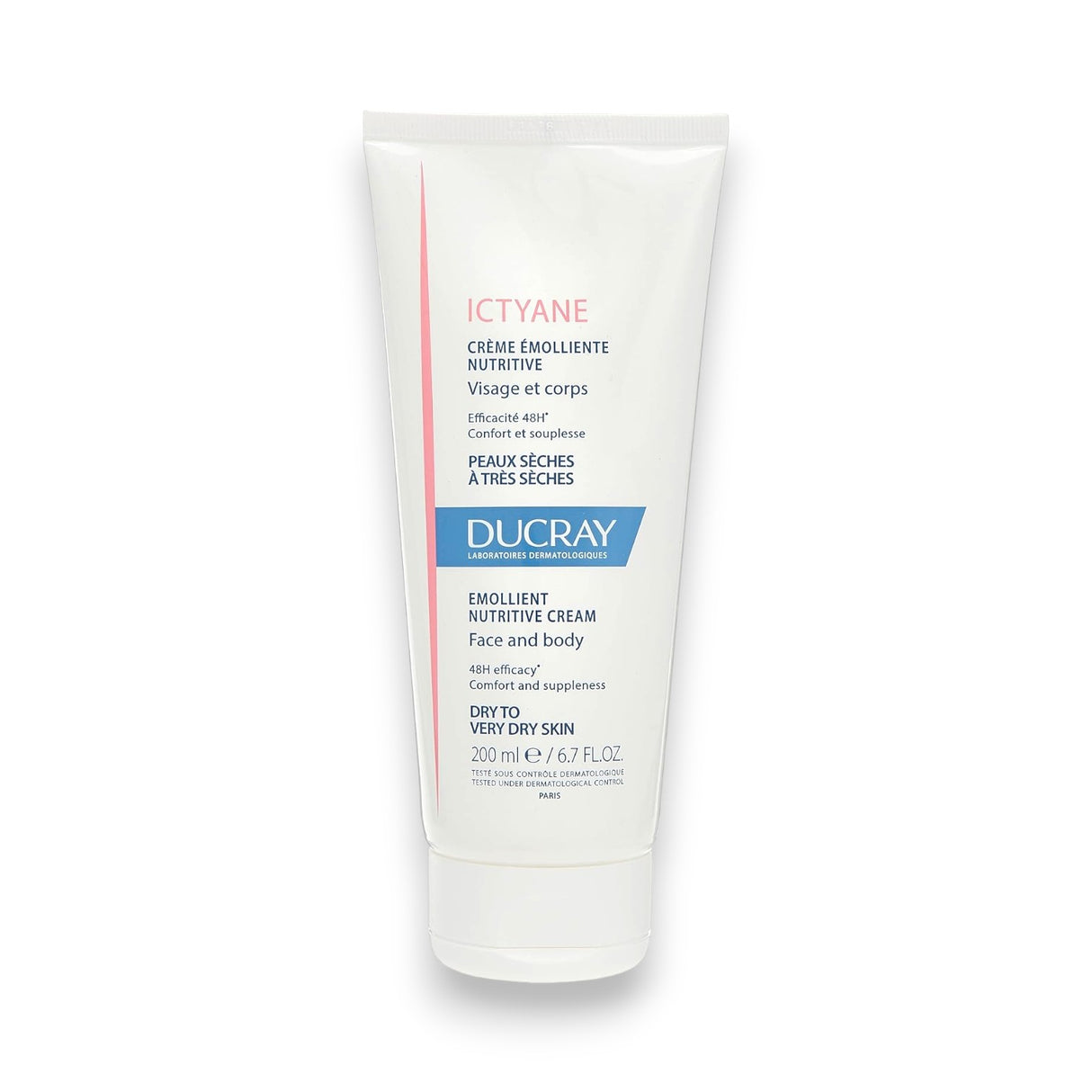 Ducray Ictyane Emollient Nutritive Cream 200ml Glagil