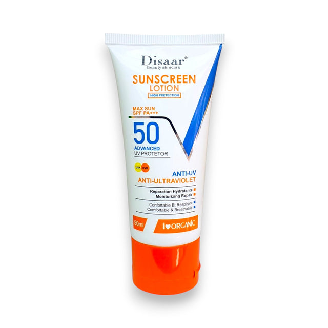 Disaar Sunscreen Lotion SPF50, 50ml Glagil