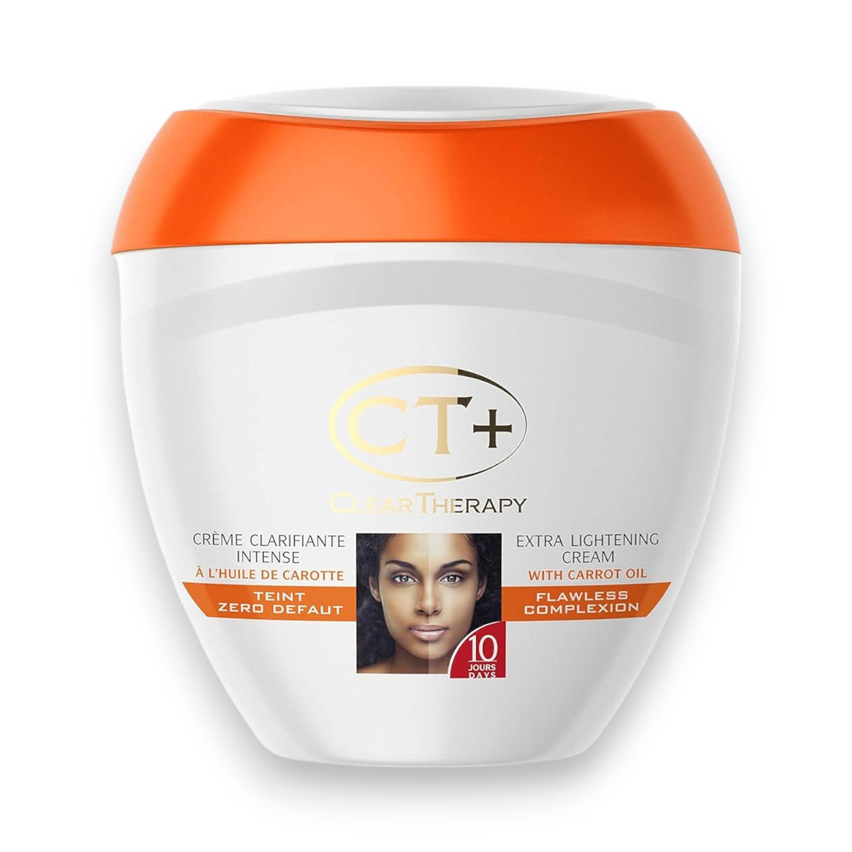 CT+ Clear Therapy Extra Lightening Cream with Carrot Oil, 200ml Glagil