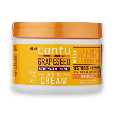 Cantu Grapeseed Strengthening Curlying Cream 340g Glagil