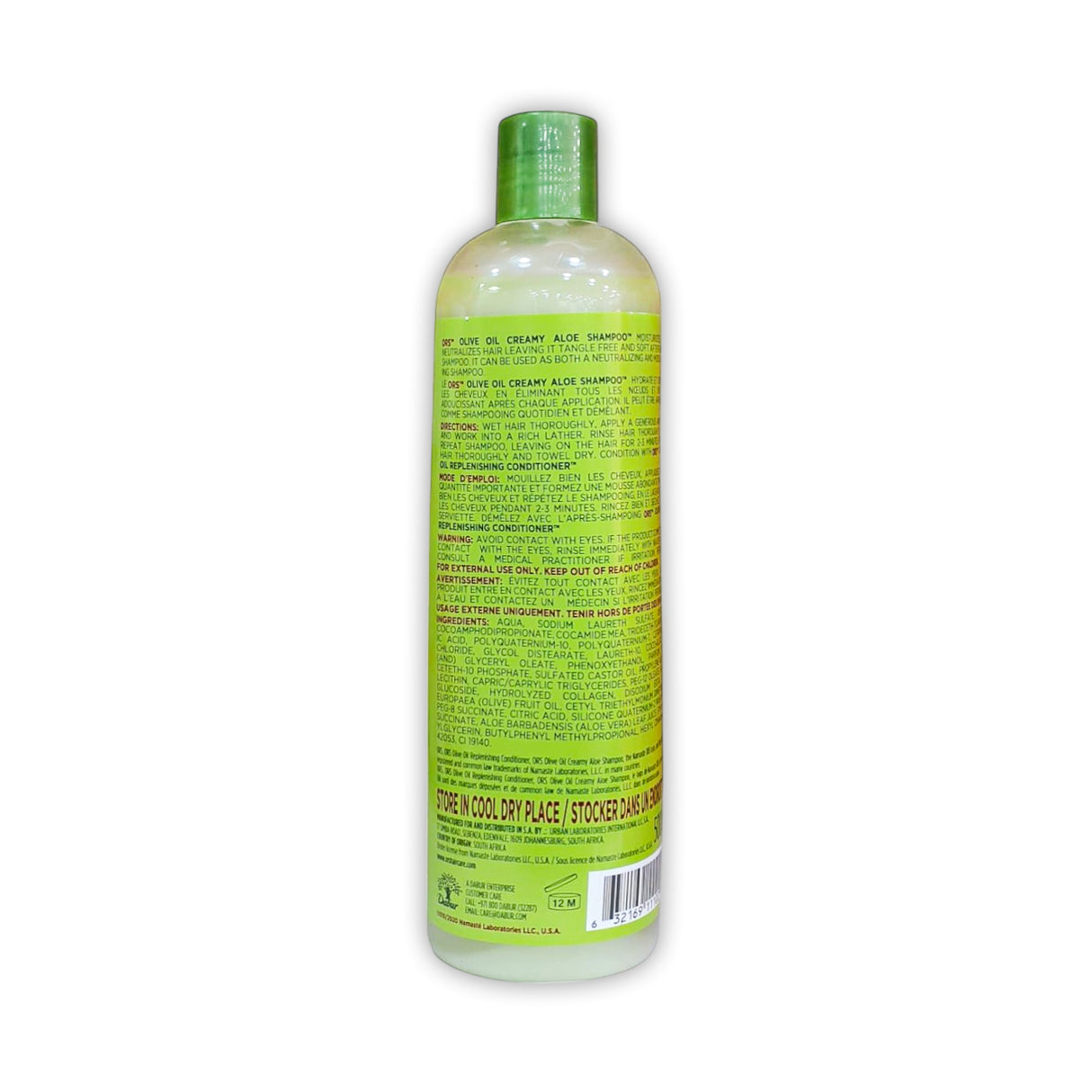 ORS Olive Oil Creamy Aloe Shampoo 500ml Glagil