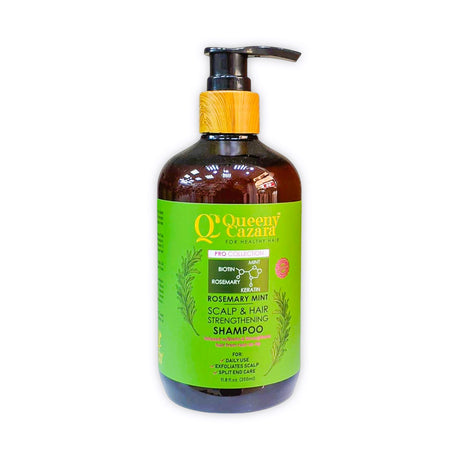 Queeny Cazara Rosemary Mint Scalp and Hair Strengthening Shampoo 350ml Glagil