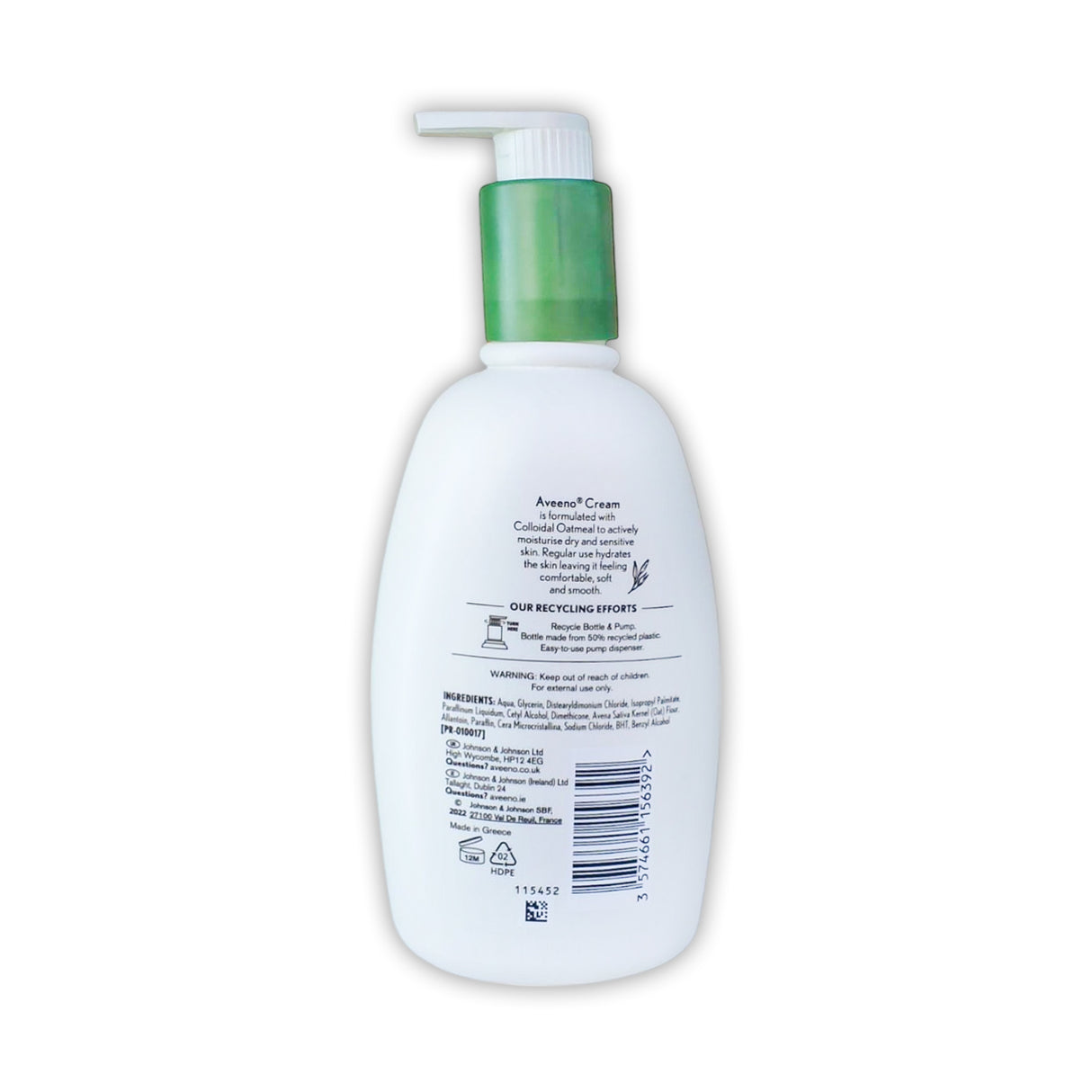 Aveeno Moisturising Cream 500ml Glagil