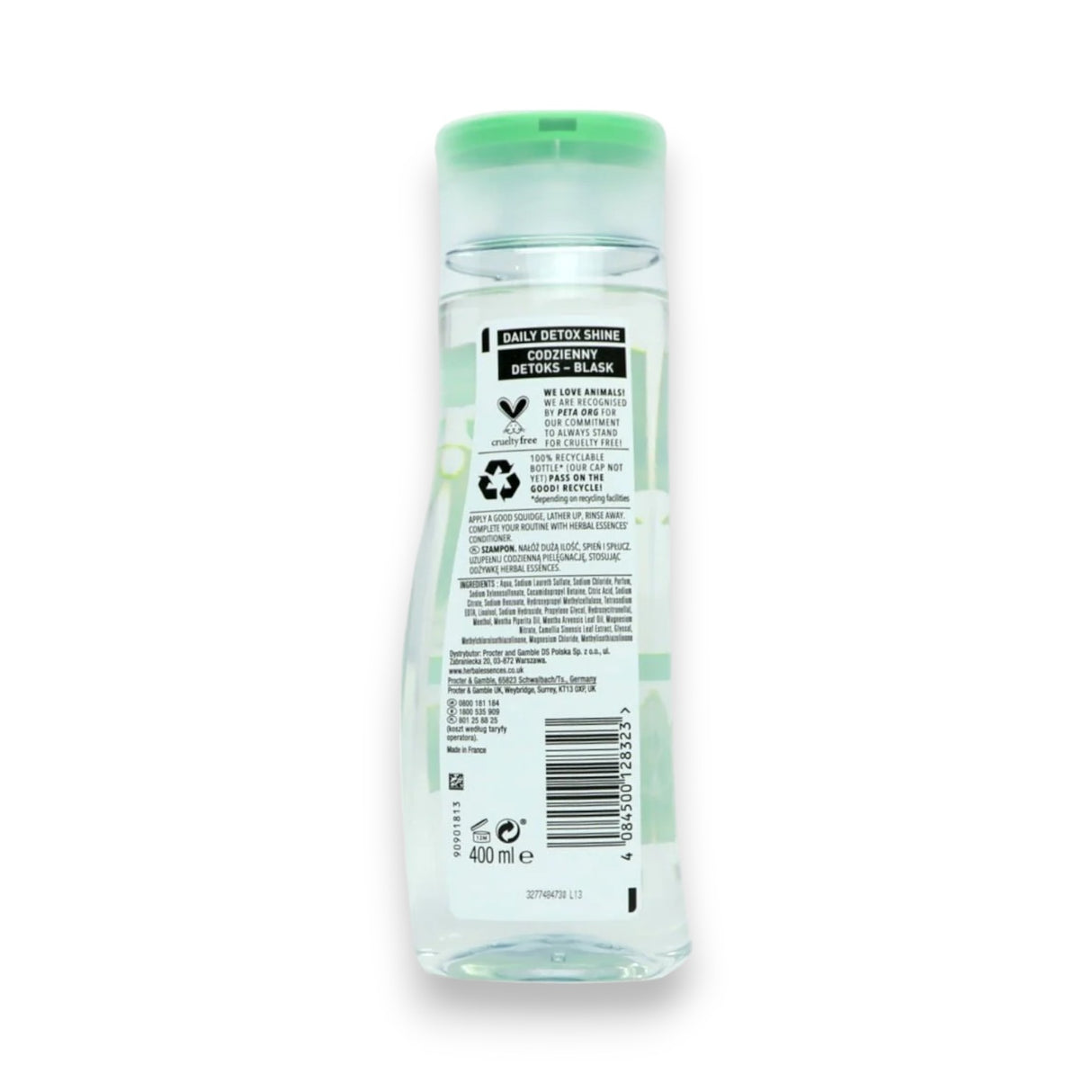 Herbal Essences Daily Detox  Shampoo 400ml Glagil