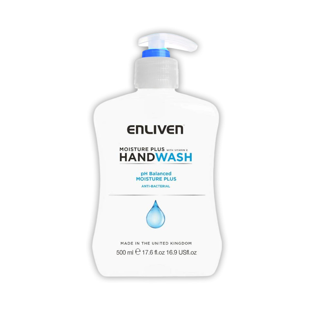 Enliven Moisture Plus Hand Wash with Vitamin E 500ml Glagil