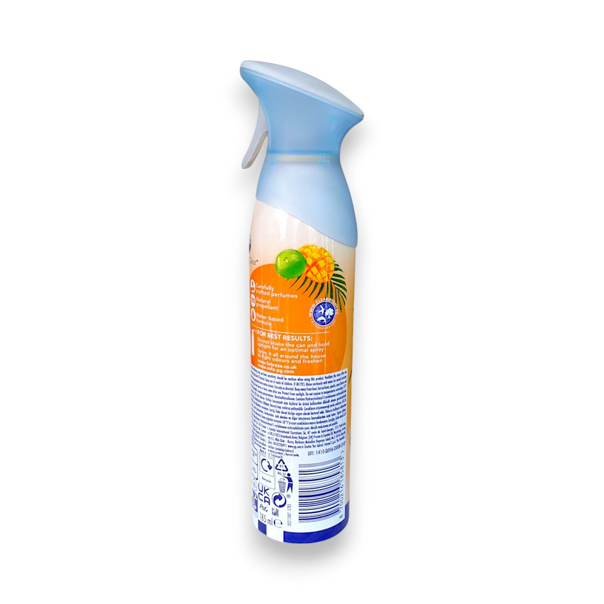 Febreze Fruity Tropics 2in1 Air Mist  185ml Glagil