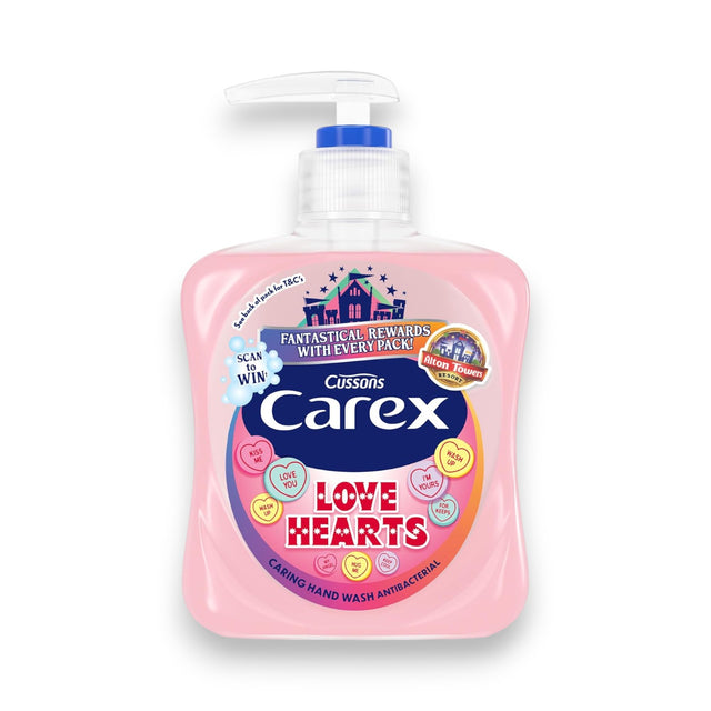 Cusson Carex Love Hearts Hand Wash 250ml Glagil