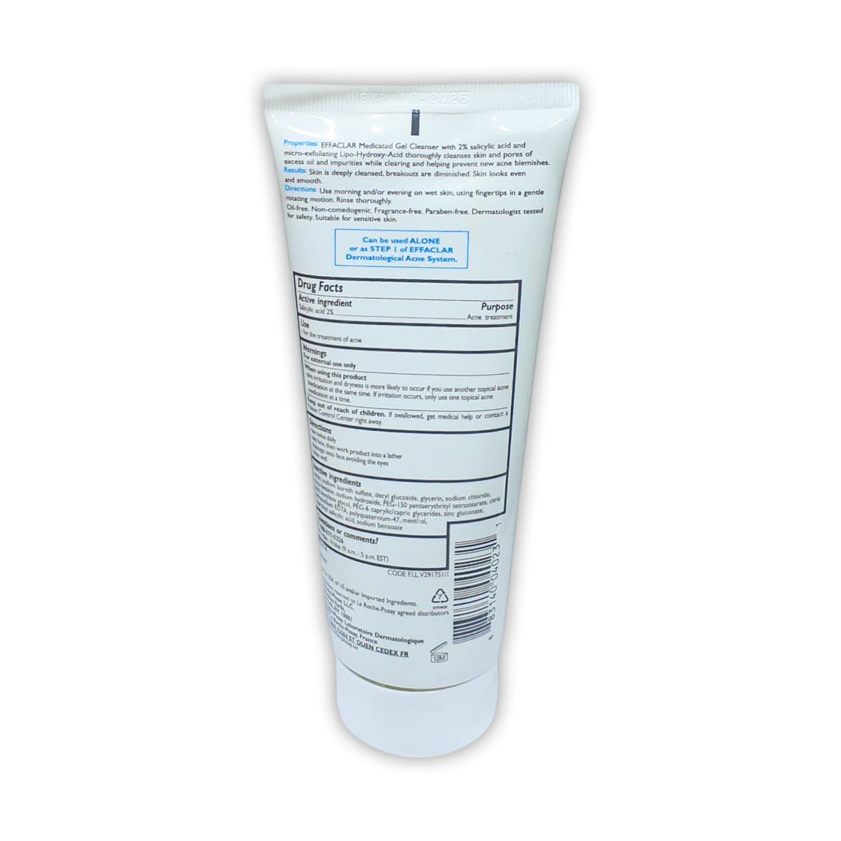 La Roche-Posay Effaclar Gel Cleanser  200ml Glagil