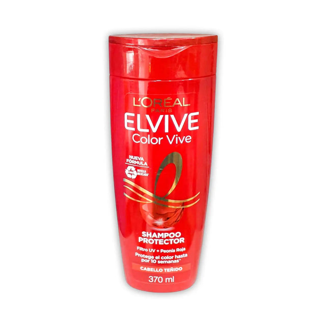 Loreal Paris Elvive Color Vive Shampoo 370ml Glagil