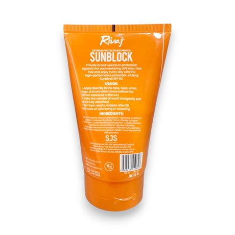 Rivaj Sunblock SPF 90 100ml Glagil