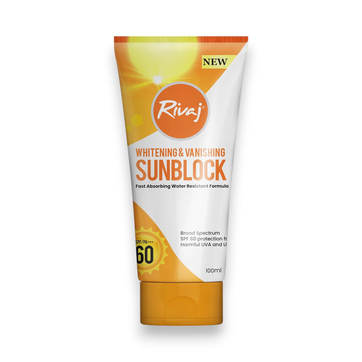 Rivaj Brightening and Vanishing Sunblock SPF60 100ml Glagil