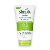 Simple Moisturising Facial Wash Vitamin B5 plus E  150ml Glagil