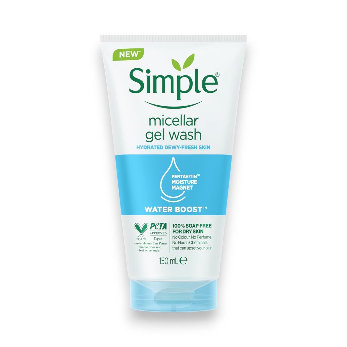 Simple Micellar Gel Wash Water Boost 150ml Glagil