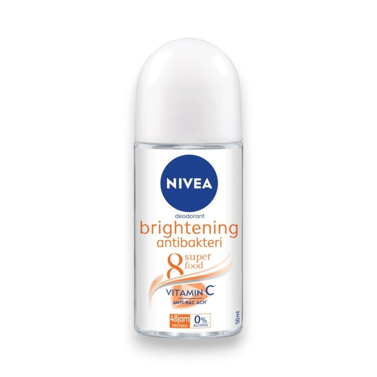 Nivea Men Brightening Antibacteria Vitamin C Deodorant 50ml Glagil