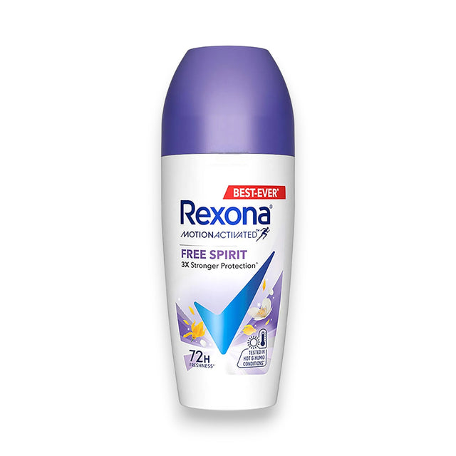 Rexona Free Spirit 72H Freshness Deodorant 45ml Glagil