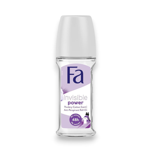 Fa Invisible Power Antiperspirant Roll-On Deodorant 50ml Glagil