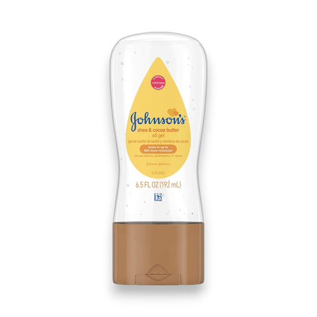 Johnsons Shea and Cocoa Butter Oil Gel 192ml Glagil