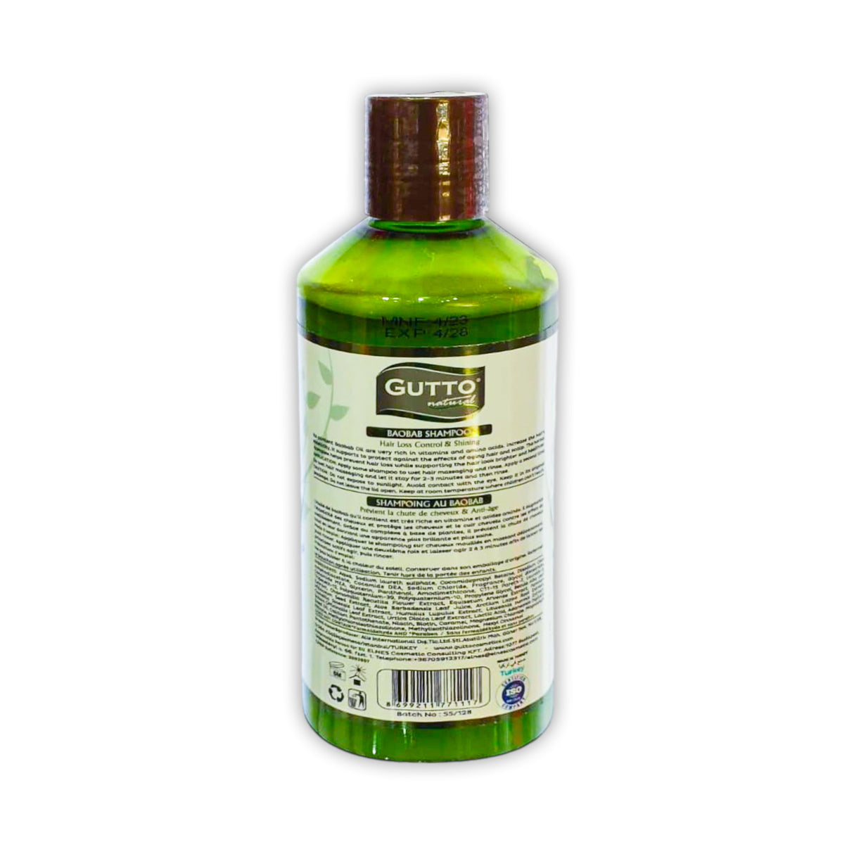 Gutto Natural Shampoo 400ml Glagil