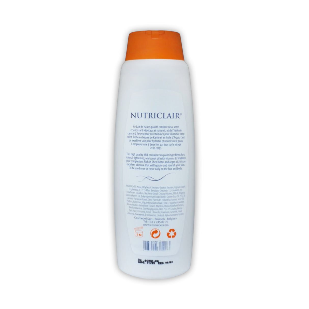 Nutriclair Carrot Clarifying Moisturizing Milk 500ml Glagil