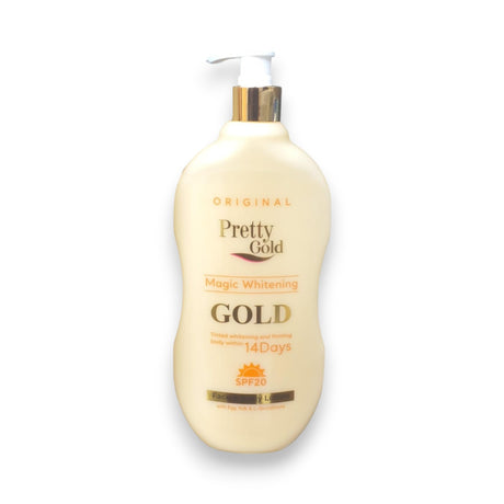 Pretty Gold Magic Brightening Face and Body Lotion SPF20  500ml Glagil