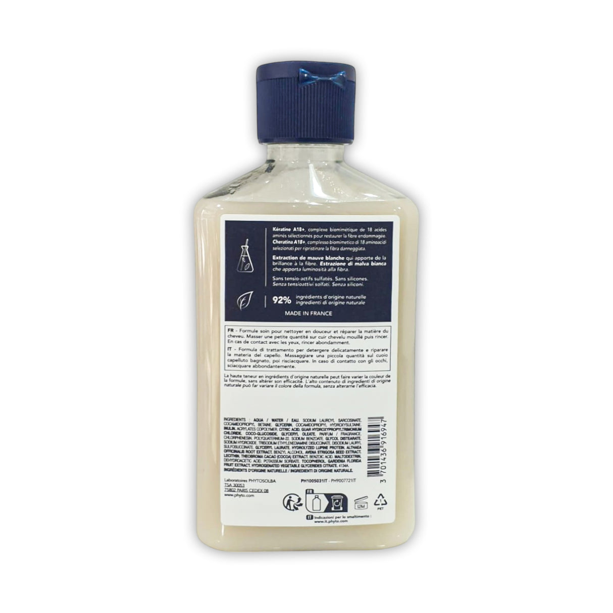 Phyto Paris Repairing Shampoo 250ml Glagil