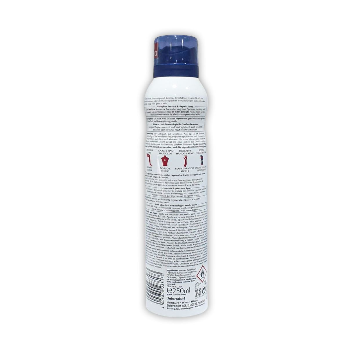 Eucerin Aquaphor Protect and Repair Spray  250ml Glagil