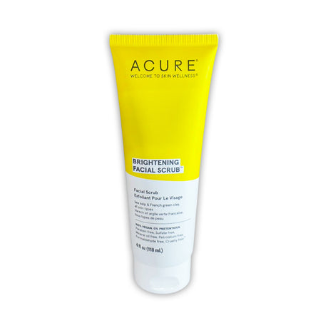 Acure Brightening Facial Scrub 118ml Glagil