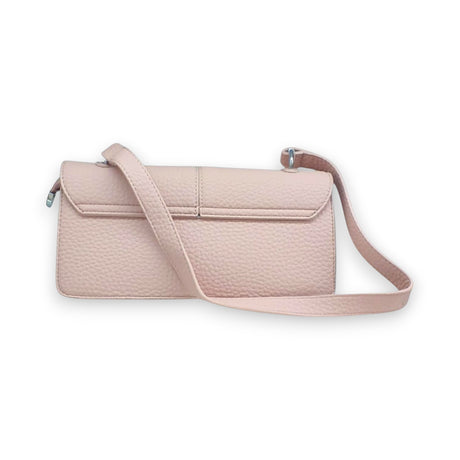 Leather Crossbody Bag with Square Center Glagil