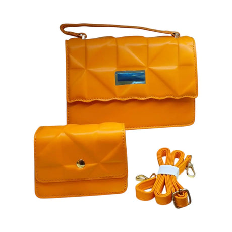 Shoulder Bag Set with Small Pouch - Glagil