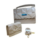 Shoulder Bag Set with Small Pouch - Glagil